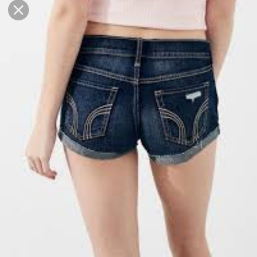 Hollister jean shorts
